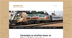Desktop Screenshot of infraplan.hu