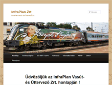 Tablet Screenshot of infraplan.hu